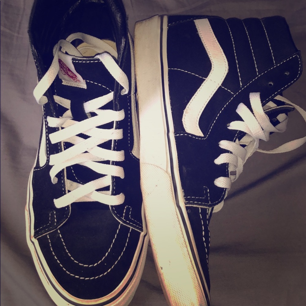 Lightly worn High Top Vans